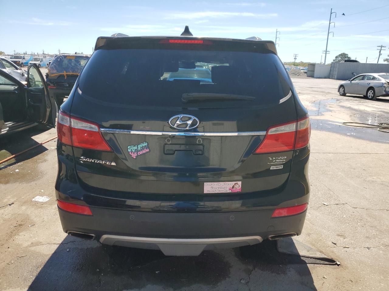 2015 Hyundai Santa Fe VIN KM8SR4HF9FU099395 Copart auction photo, front end damage thumbnail 6