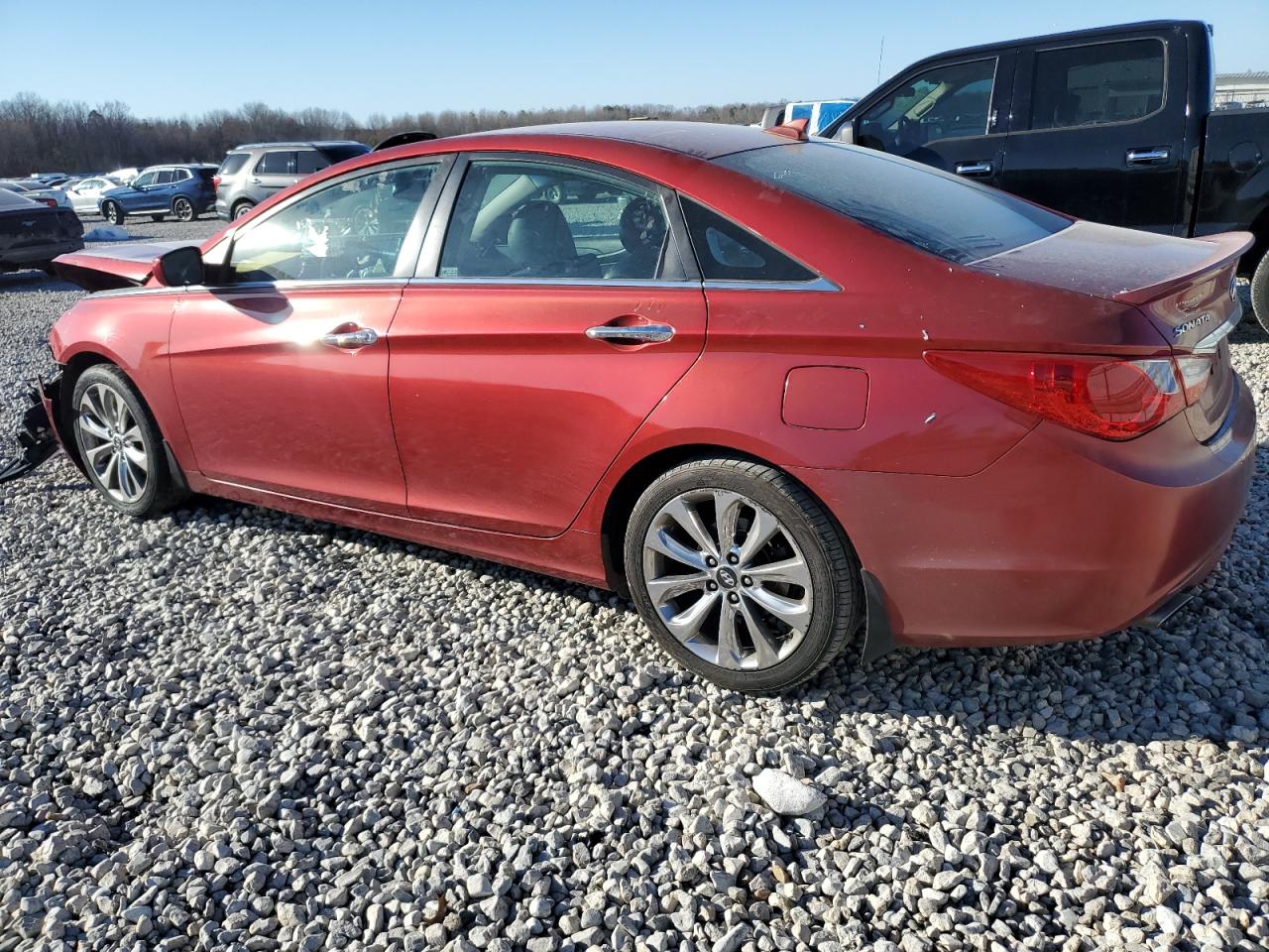 2013 Hyundai Sonata VIN 5NPEC4AC8DH621167 Copart auction photo, front end damage thumbnail 2