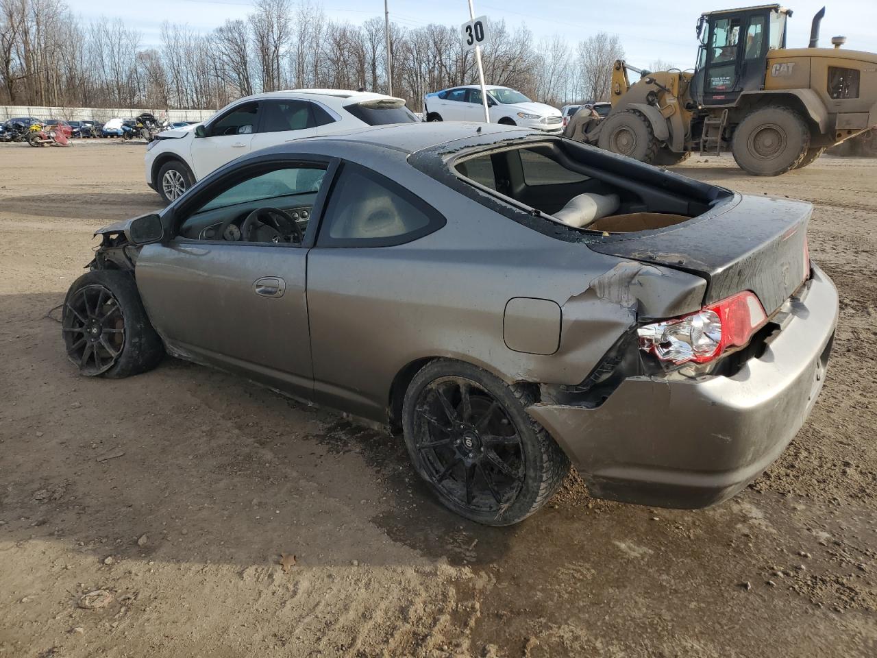 2002 Acura RSX VIN JH4DC53082C000698 Copart auction photo, front end / rear end damage thumbnail 2