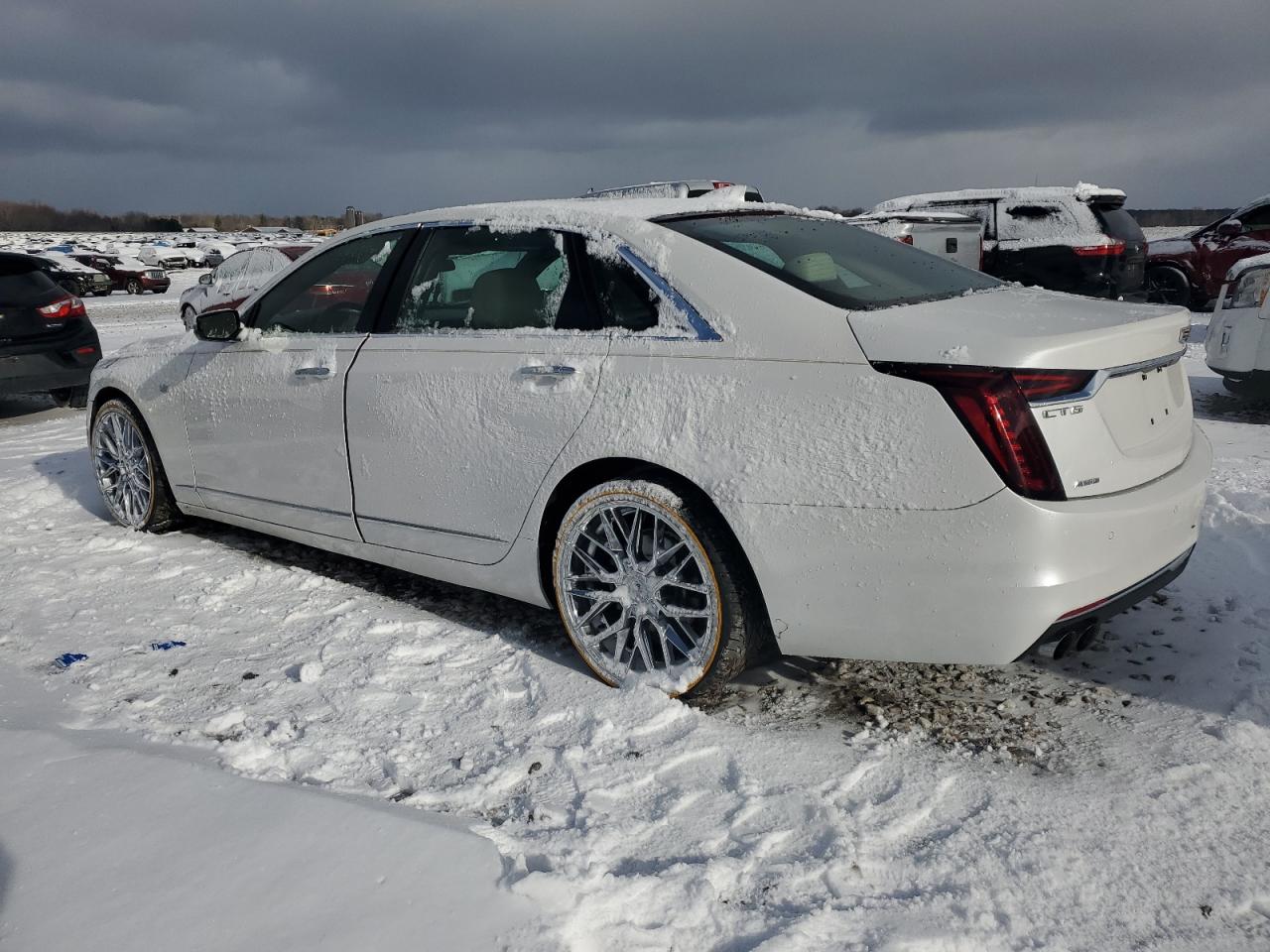 2019 Cadillac CT6 VIN 1G6KB5RS6KU117942 Copart auction photo, front end damage thumbnail 2