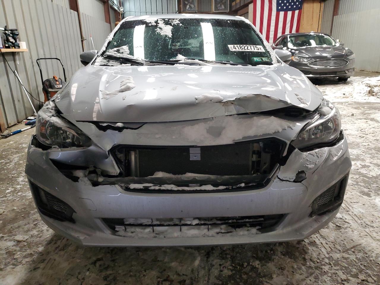 2018 Subaru Impreza VIN 4S3GTAK68J1705458 Copart auction photo, front end damage thumbnail 5