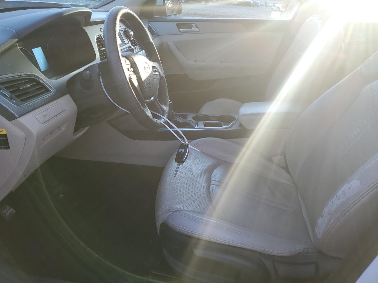 2015 Hyundai Sonata VIN 5NPE24AF1FH014401 Copart auction photo, front end damage thumbnail 7