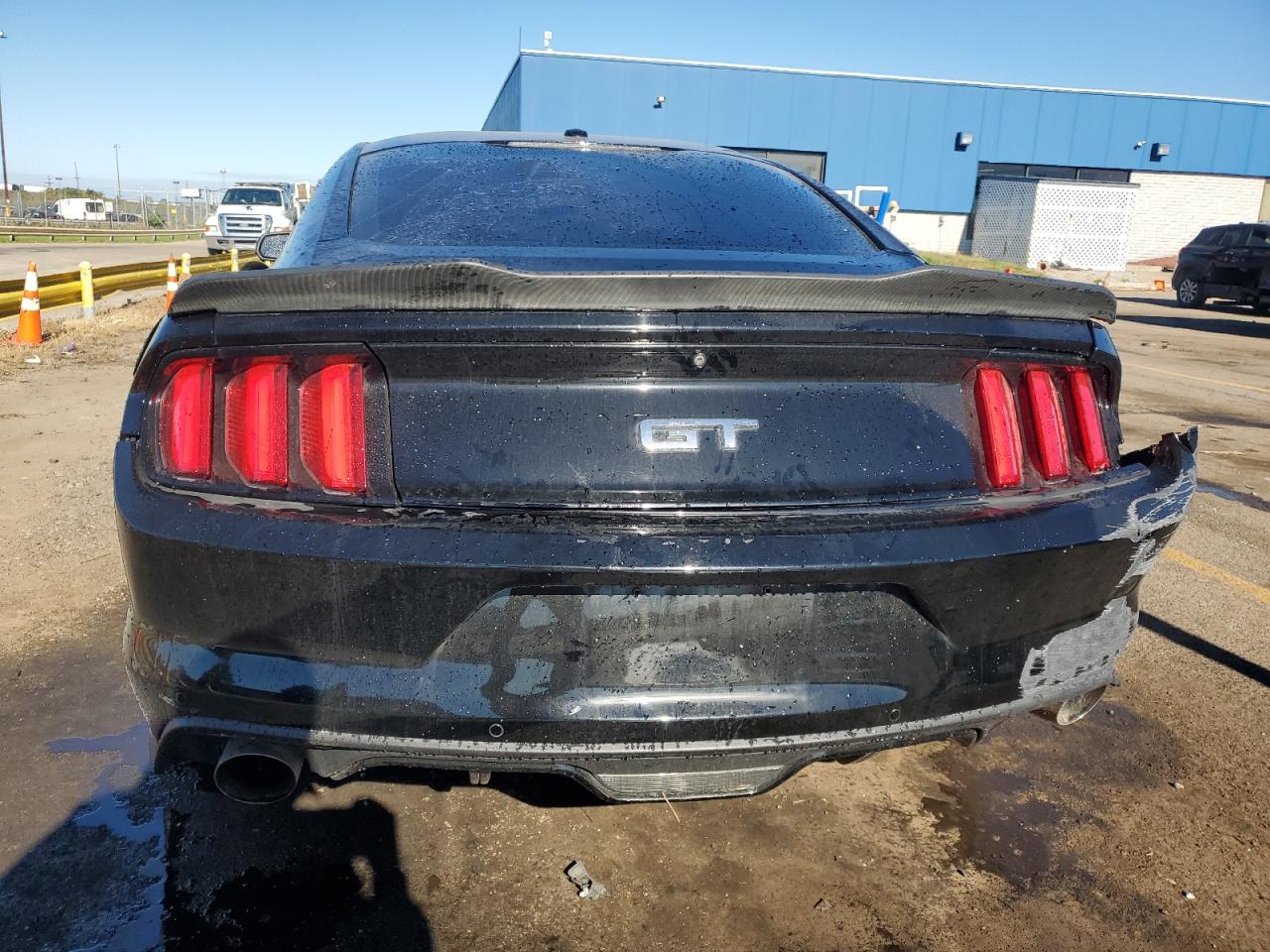 2017 Ford Mustang VIN 1FA6P8CF9H5290084 Copart auction photo, rear end damage thumbnail 6