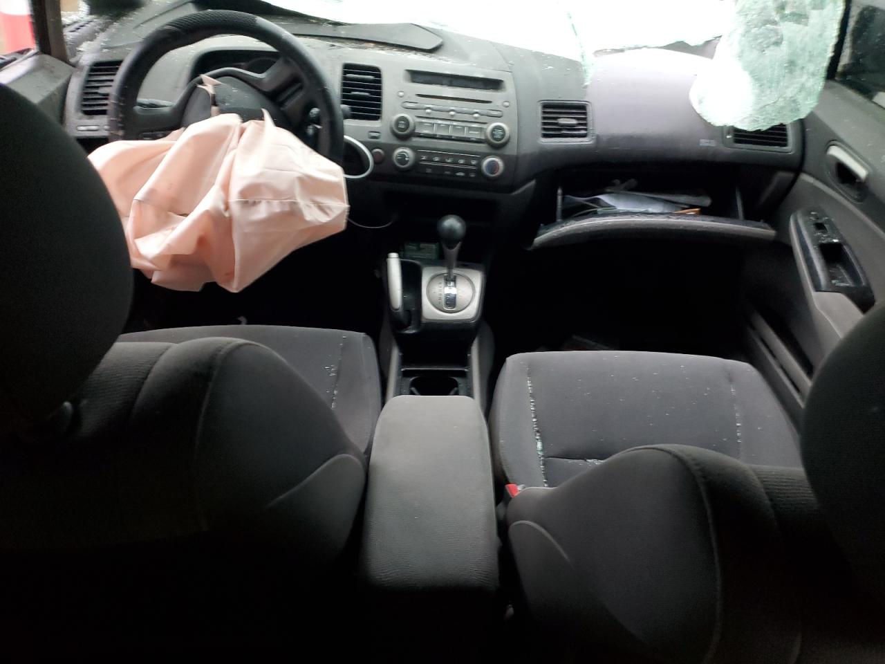 2008 Honda Civic VIN 2HGFA16528H339688 Copart auction photo, all over damage thumbnail 8
