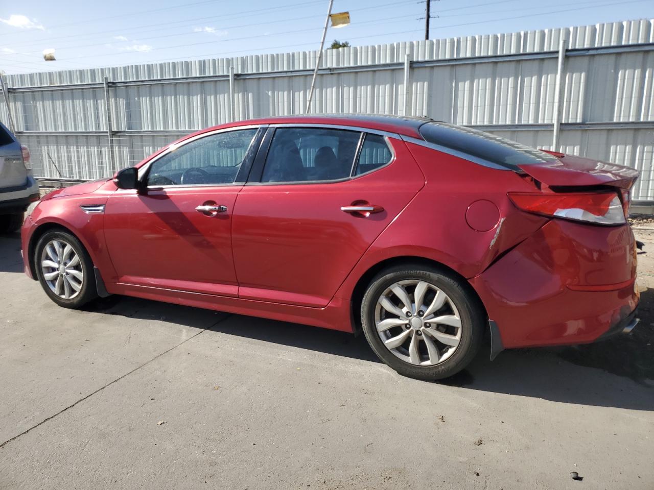 2015 KIA Optima VIN 5XXGN4A72FG415329 Copart auction photo, rear end / front end damage thumbnail 2