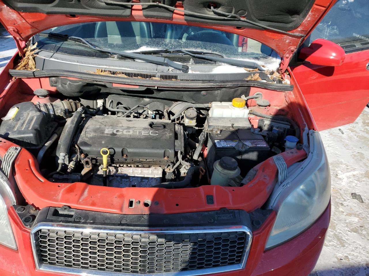 2011 Chevrolet Aveo VIN KL1TG6DE3BB126708 Copart auction photo, mechanical damage thumbnail 11