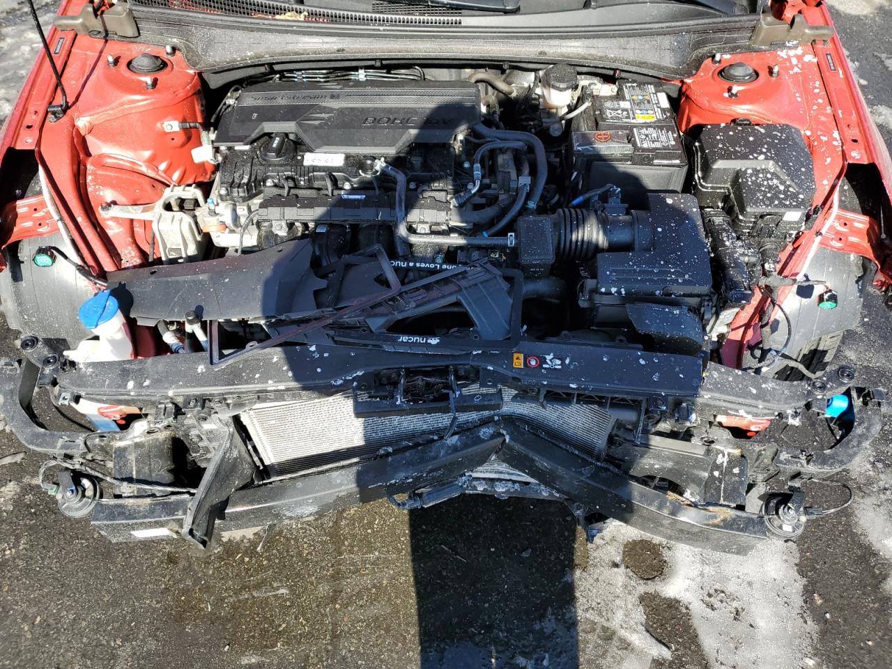 2022 Hyundai Elantra VIN 5NPLN4AG8NH073984 Copart auction photo, front end damage thumbnail 11