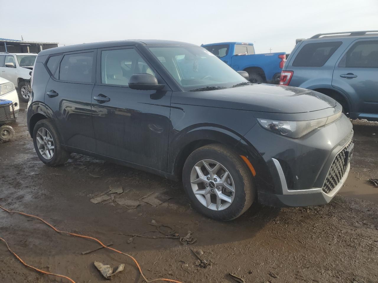 2023 KIA Soul VIN KNDJ23AU8P7857833 Copart auction photo, hail / side damage thumbnail 4