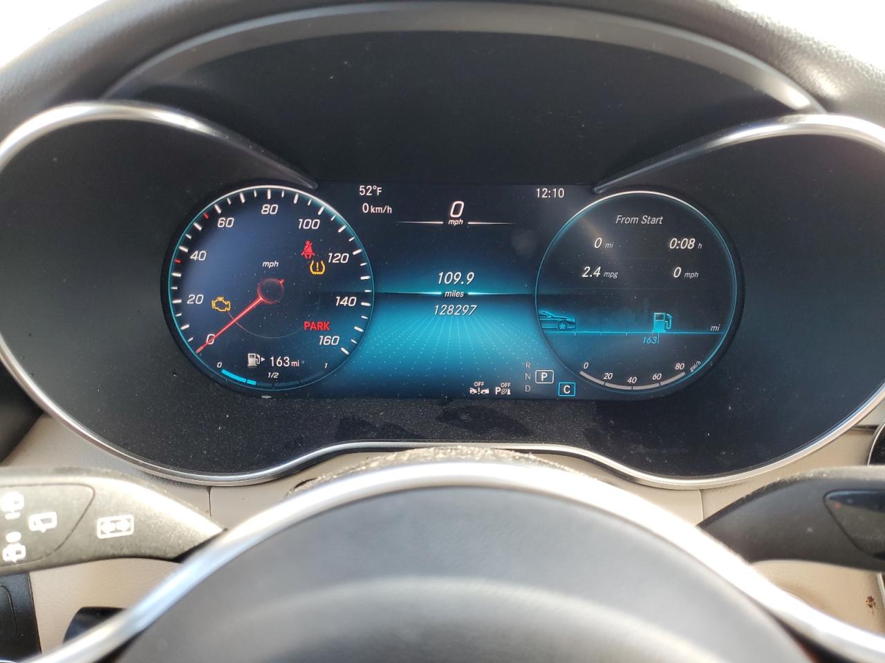 2021 Mercedes-Benz GLC VIN W1N0G8DB6MF955340 Copart auction photo, front end / minor dent/scratches damage thumbnail 9