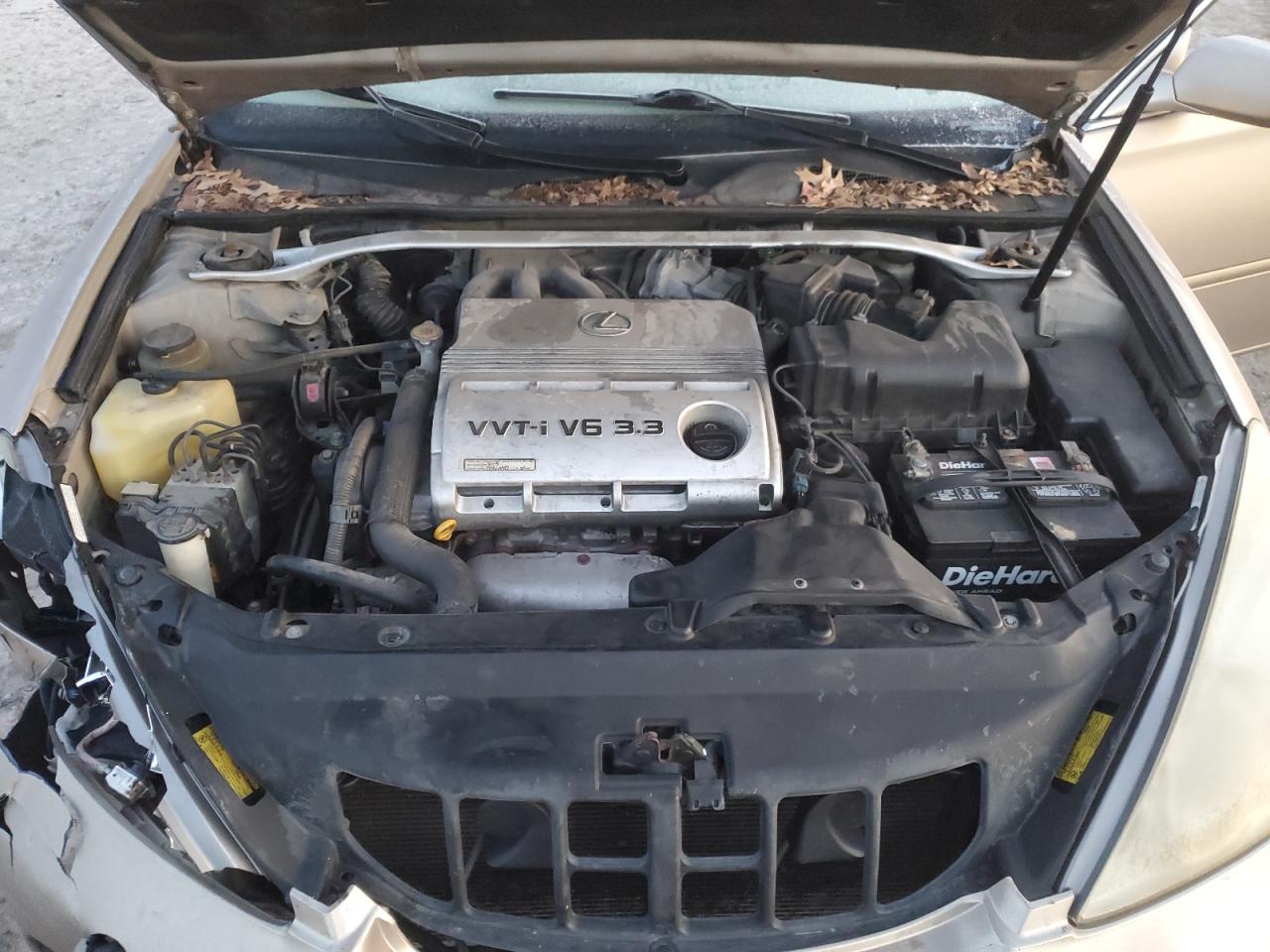 2005 Lexus ES VIN JTHBA30G455079833 Copart auction photo, front end damage thumbnail 11