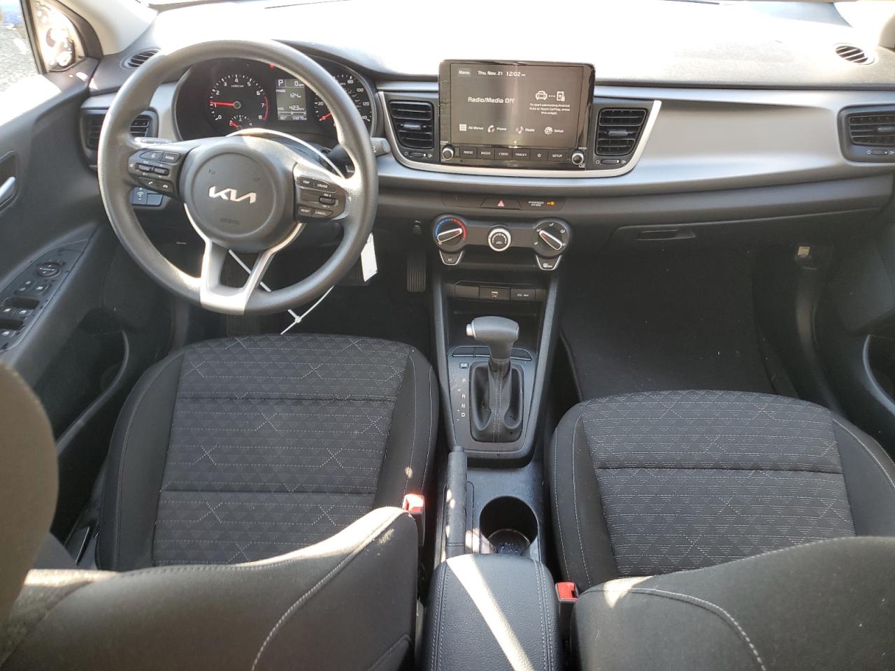 2022 KIA Rio VIN 3KPA24AD5NE431438 Copart auction photo, front end damage thumbnail 8