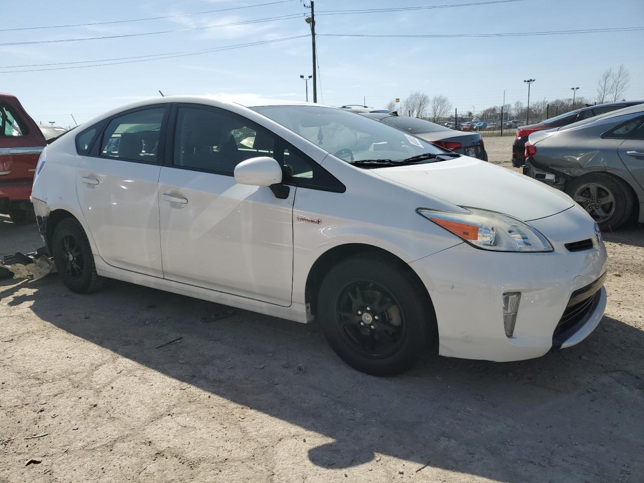 2015 Toyota Prius VIN JTDKN3DU4F0460084 Copart auction photo, rear end / minor dent/scratches damage thumbnail 4
