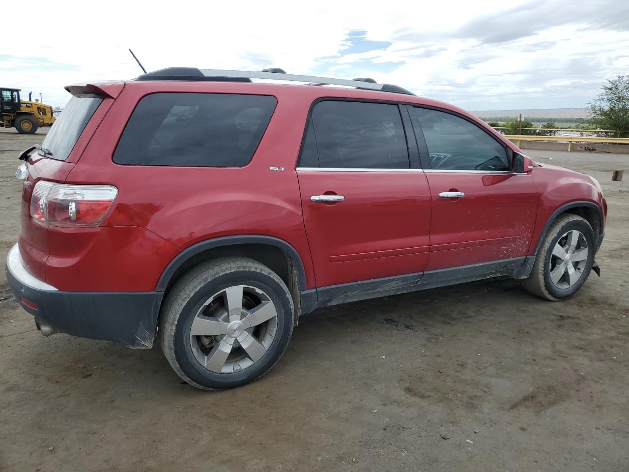 2012 GMC Acadia VIN 1GKKRRED0CJ204637 Copart auction photo, front end damage thumbnail 3