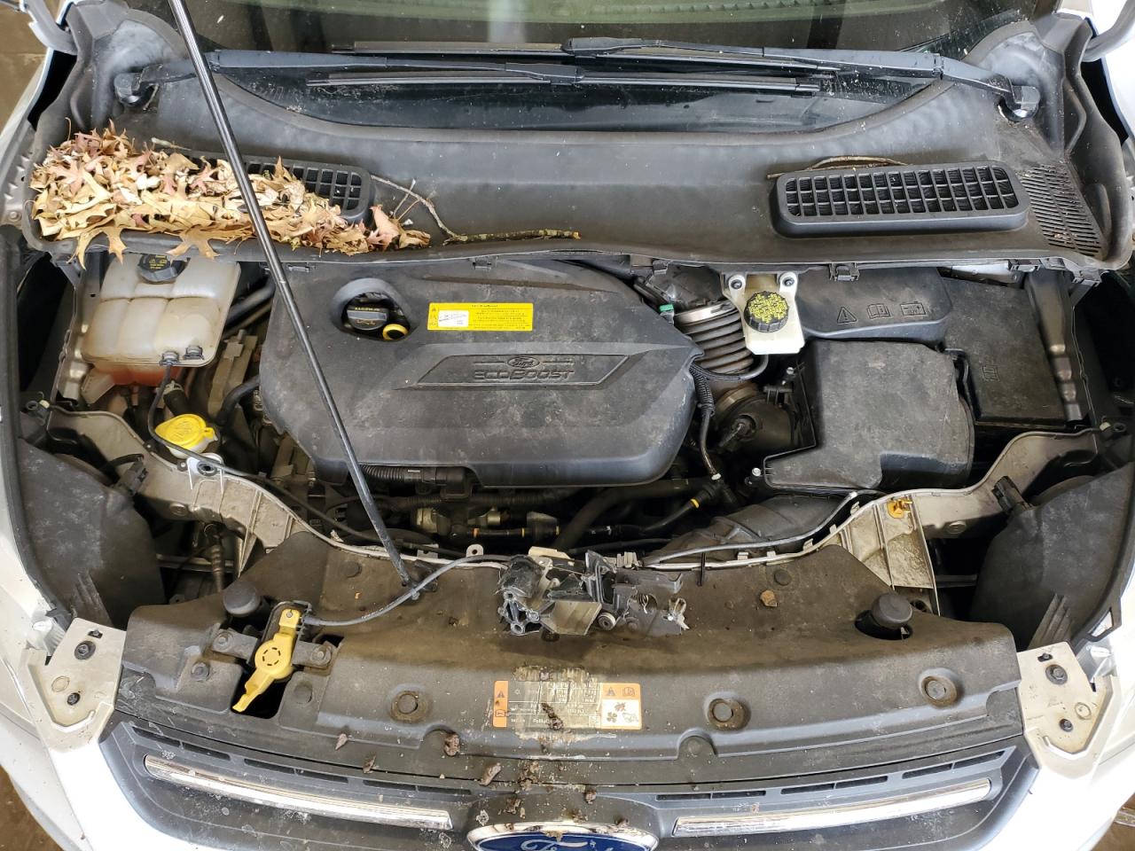 2016 Ford Escape VIN 1FMCU9GX1GUA45794 Copart auction photo, front end / top/roof damage thumbnail 12