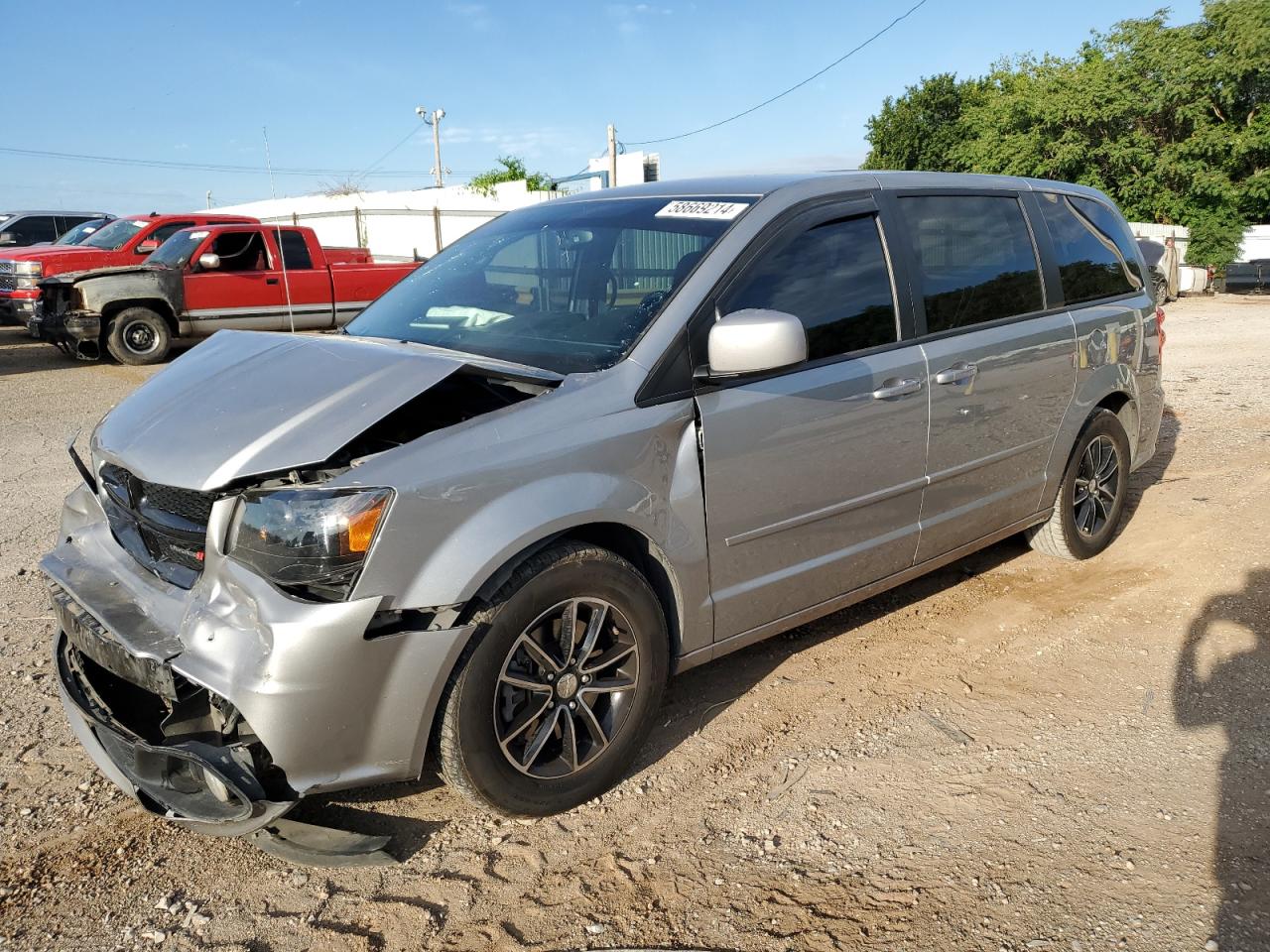 2017 Dodge Caravan VIN 2C4RDGCG2HR827416