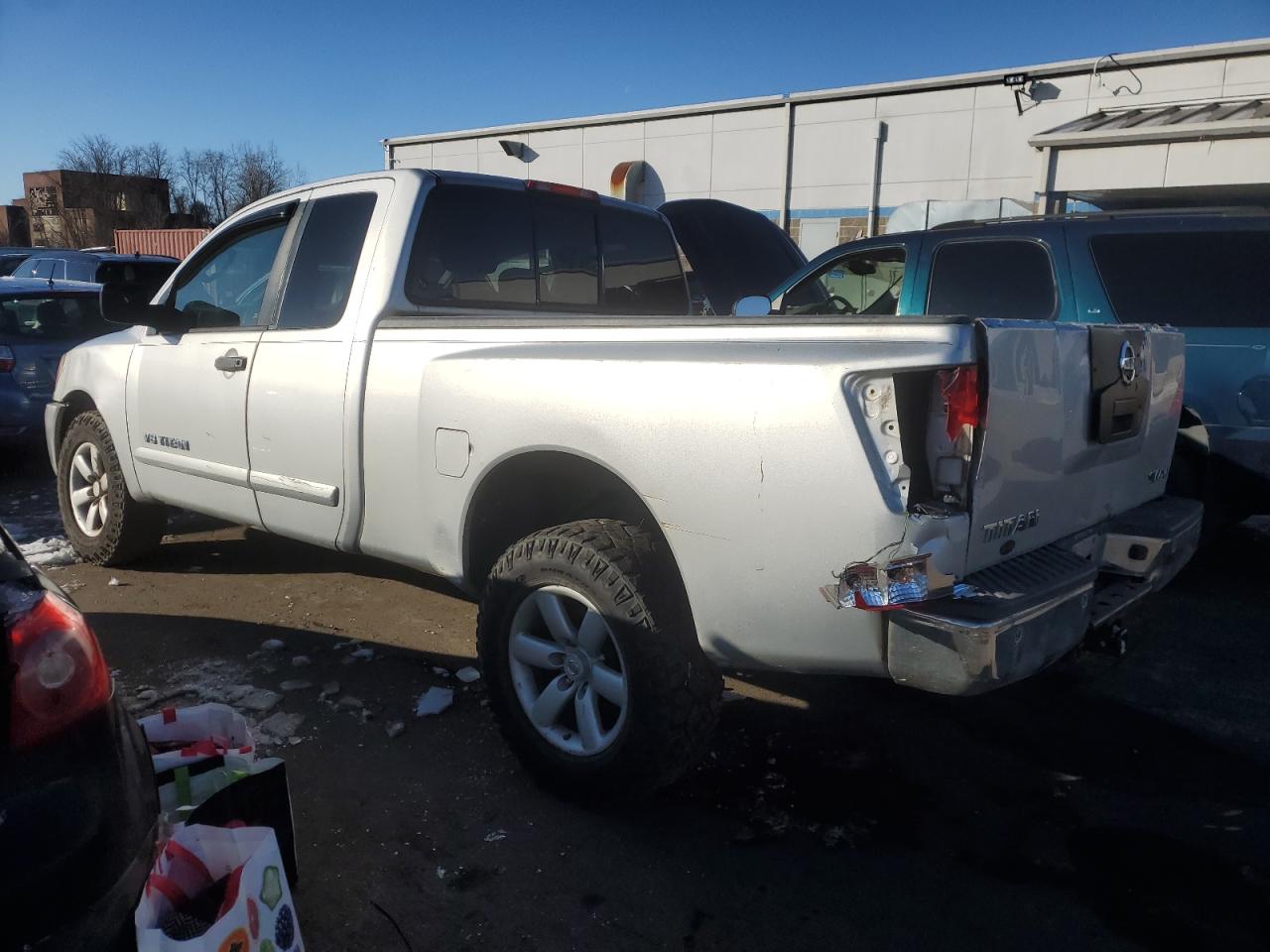 2011 Nissan Titan VIN 1N6AA0CC6BN310440 Copart auction photo, rear end / front end damage thumbnail 2