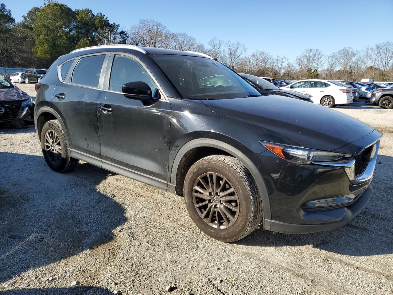 2020 Mazda CX-5 VIN JM3KFACM4L0851385 Copart auction photo, mechanical damage thumbnail 4