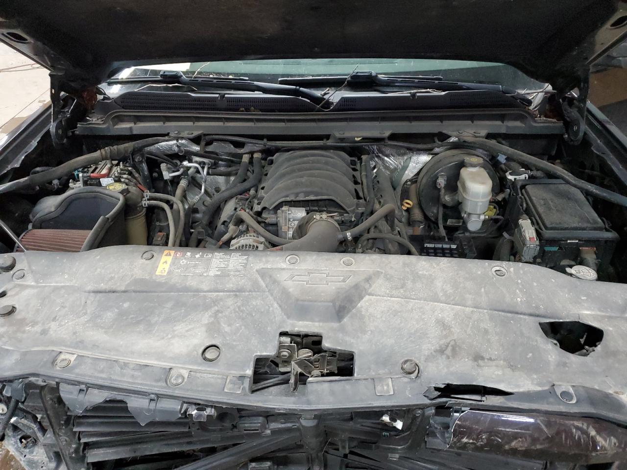 2018 Chevrolet Silverado VIN 1GCVKREC4JZ205549 Copart auction photo, front end / undercarriage damage thumbnail 11