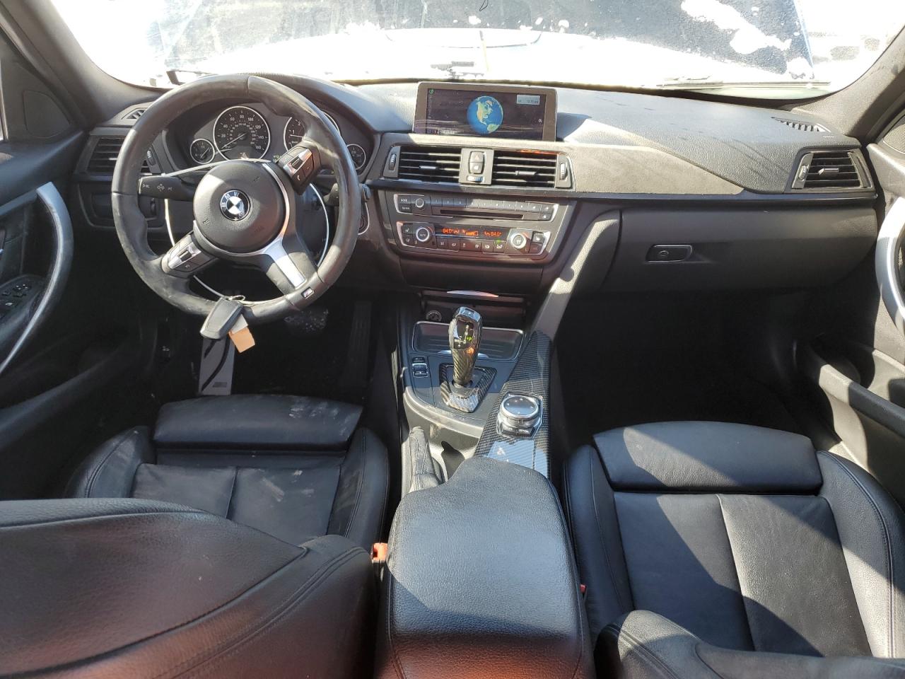 2014 BMW 3er VIN WBA3B9G59ENR91753 Copart auction photo, front end damage thumbnail 8