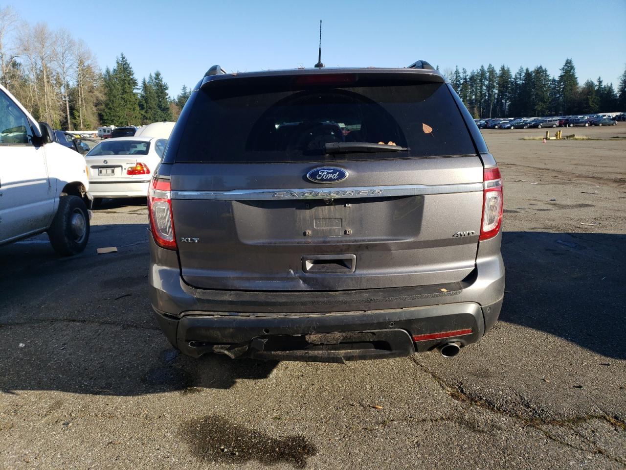 2014 Ford Explorer VIN 1FM5K8D84EGA59903 Copart auction photo, rear end damage thumbnail 6