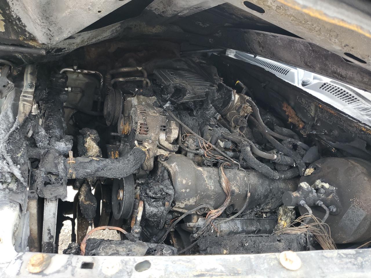 2006 Dodge Dakota VIN 1D7HE48N46S644650 Copart auction photo, burn damage thumbnail 11