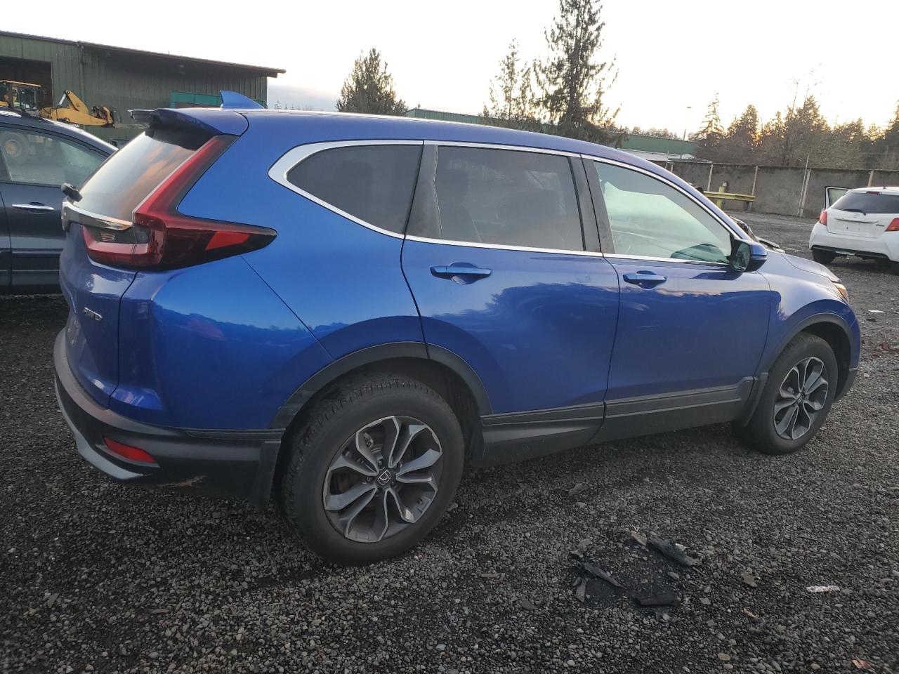 2020 Honda CR-V VIN 7FARW2H8XLE014249 Copart auction photo, side / rear end damage thumbnail 3