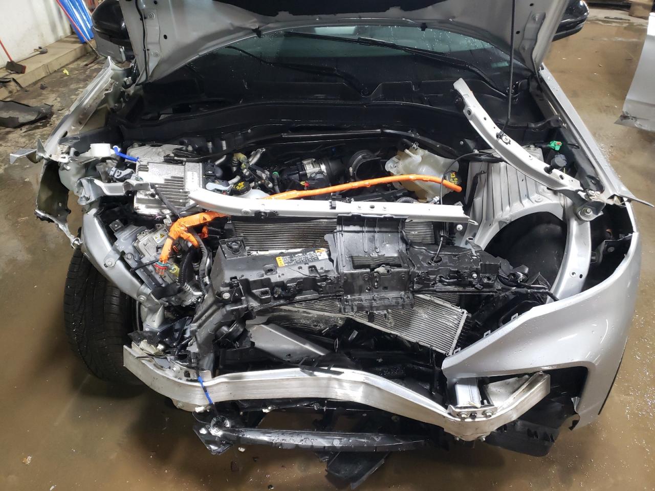 2021 Ford Explorer VIN 1FM5K8FW0MNA08310 Copart auction photo, front end / side damage thumbnail 11