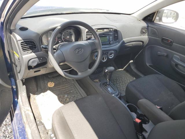 2011 Hyundai Accent VIN KMHCM3ACXBU201939 Copart auction photo, front end / rear end damage thumbnail 8