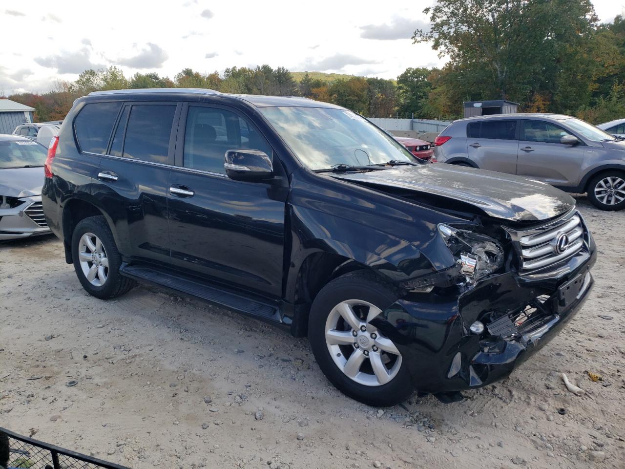 2011 Lexus GX VIN JTJBM7FX3B5022930 Copart auction photo, front end damage thumbnail 4