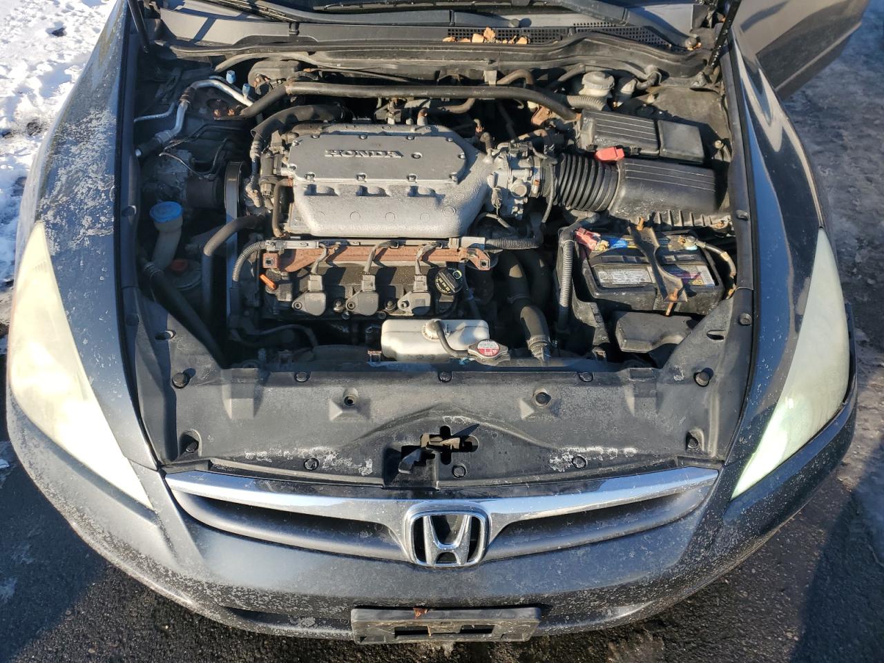 2006 Honda Accord VIN 1HGCM65576A019593 Copart auction photo, front end damage thumbnail 11