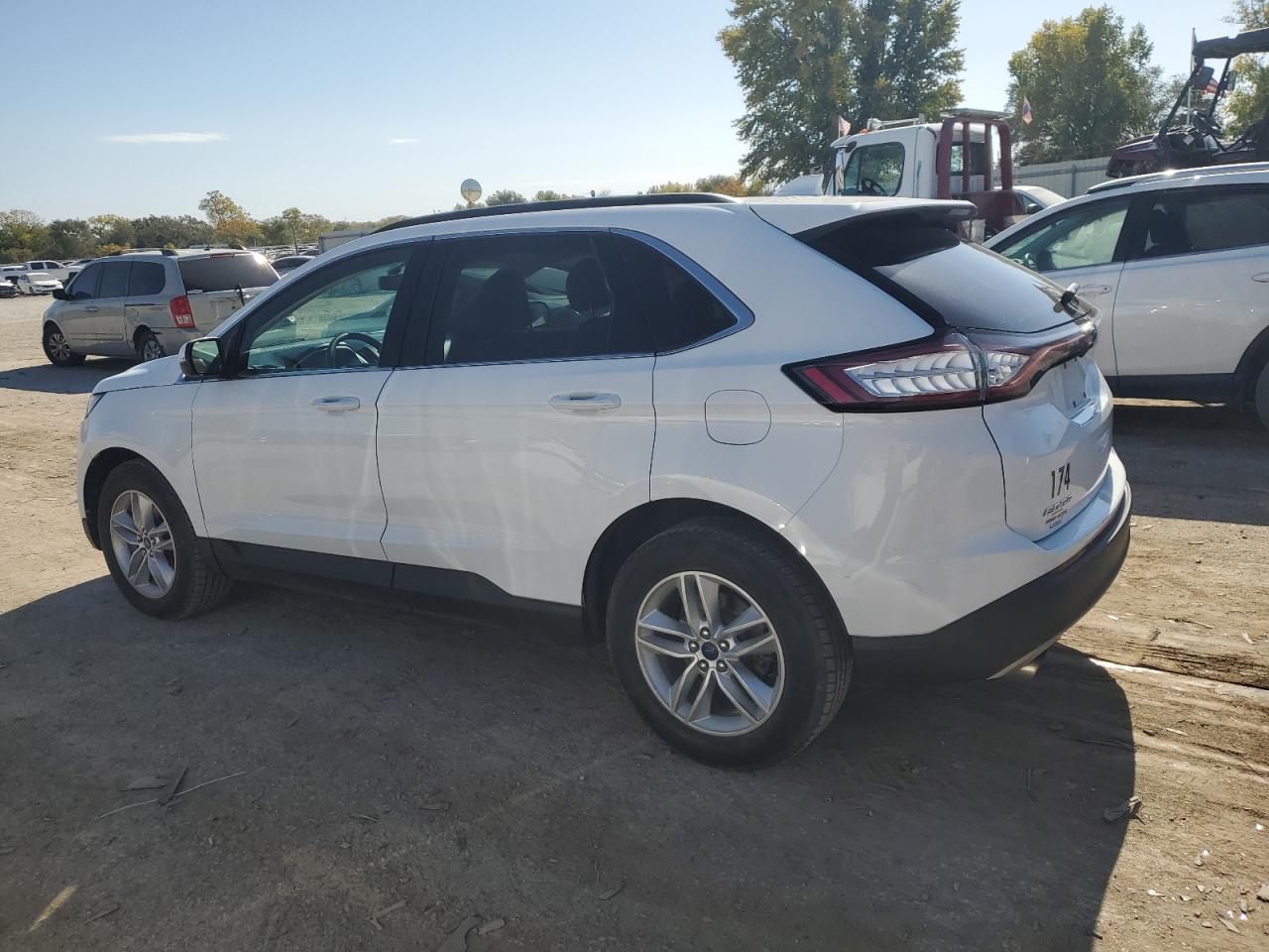 2017 Ford Edge VIN 2FMPK3J97HBB96788 Copart auction photo, front end damage thumbnail 2