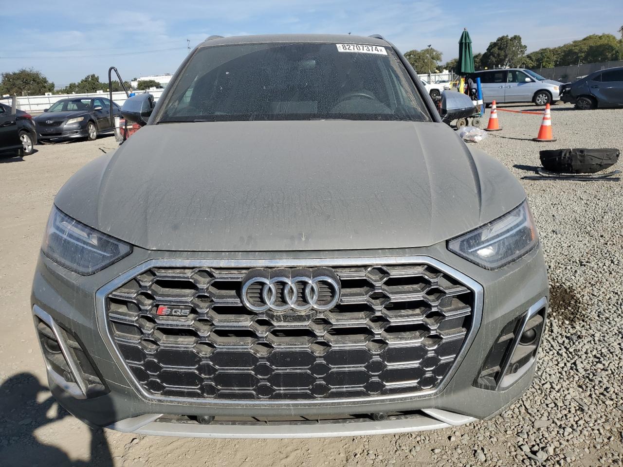 2023 Audi SQ5 VIN WA1B4AFY1P2026504 Copart auction photo, rear end damage thumbnail 5