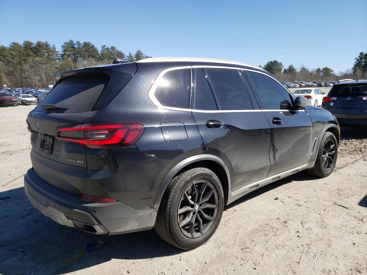 2023 BMW X5 VIN 5UXCR6C09P9R66983 Copart auction photo, missing/altered vin damage thumbnail 3