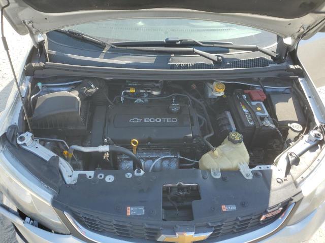 2017 Chevrolet Sonic VIN 1G1JD5SH2H4139195 Copart auction photo, front end / side damage thumbnail 11