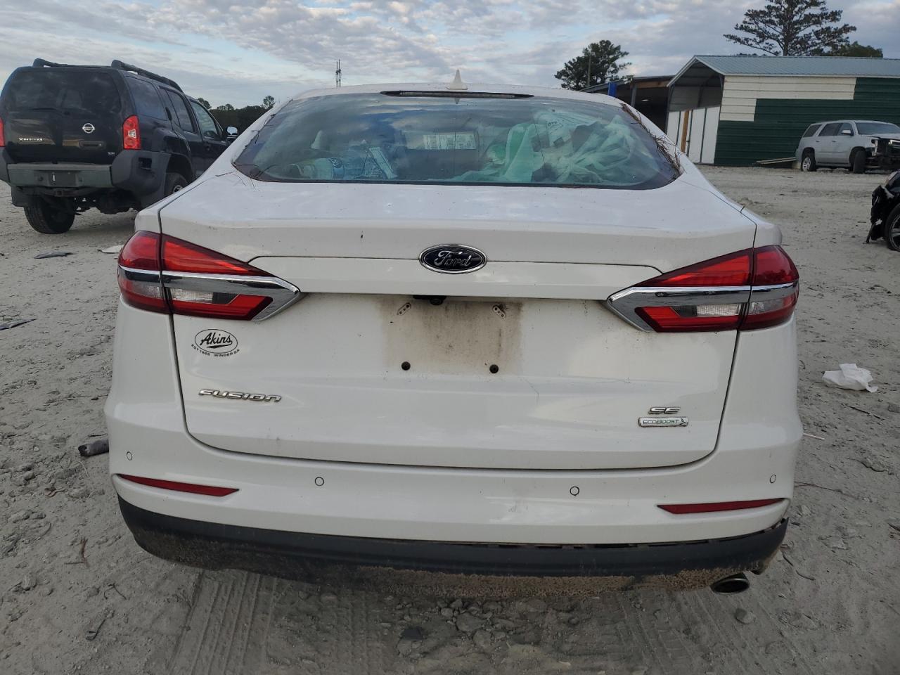 2020 Ford Fusion VIN 3FA6P0HD5LR261227 Copart auction photo, all over damage thumbnail 6