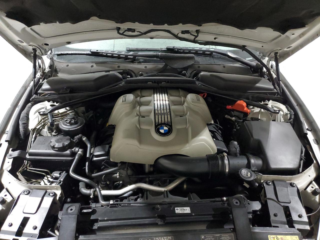 2005 BMW 6er VIN WBAEK73415B325885 Copart auction photo, front end damage thumbnail 11
