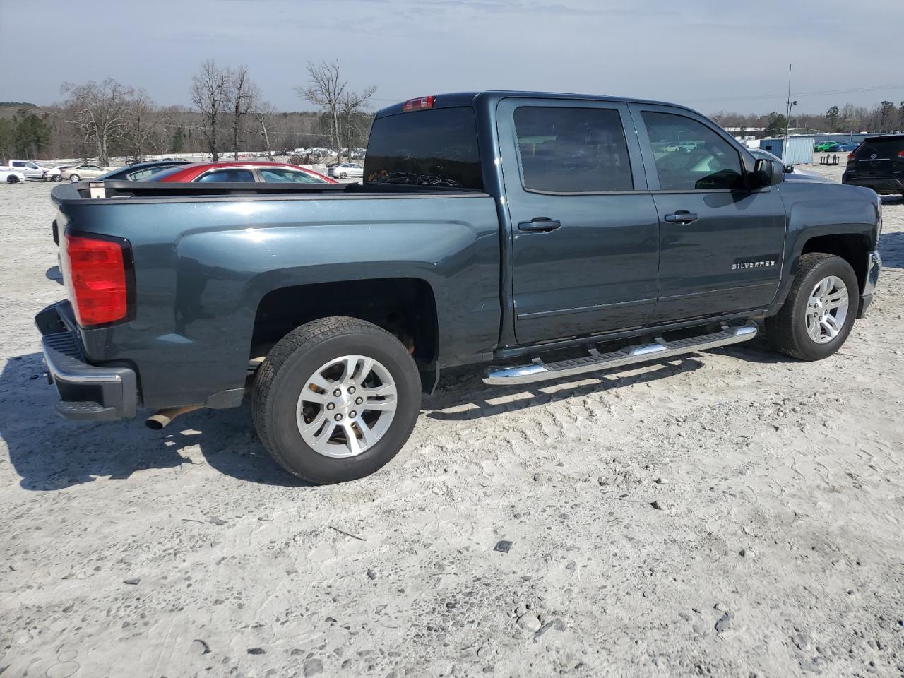 2018 Chevrolet Silverado VIN 3GCPCREC2JG472033 Copart auction photo, rear end damage thumbnail 3
