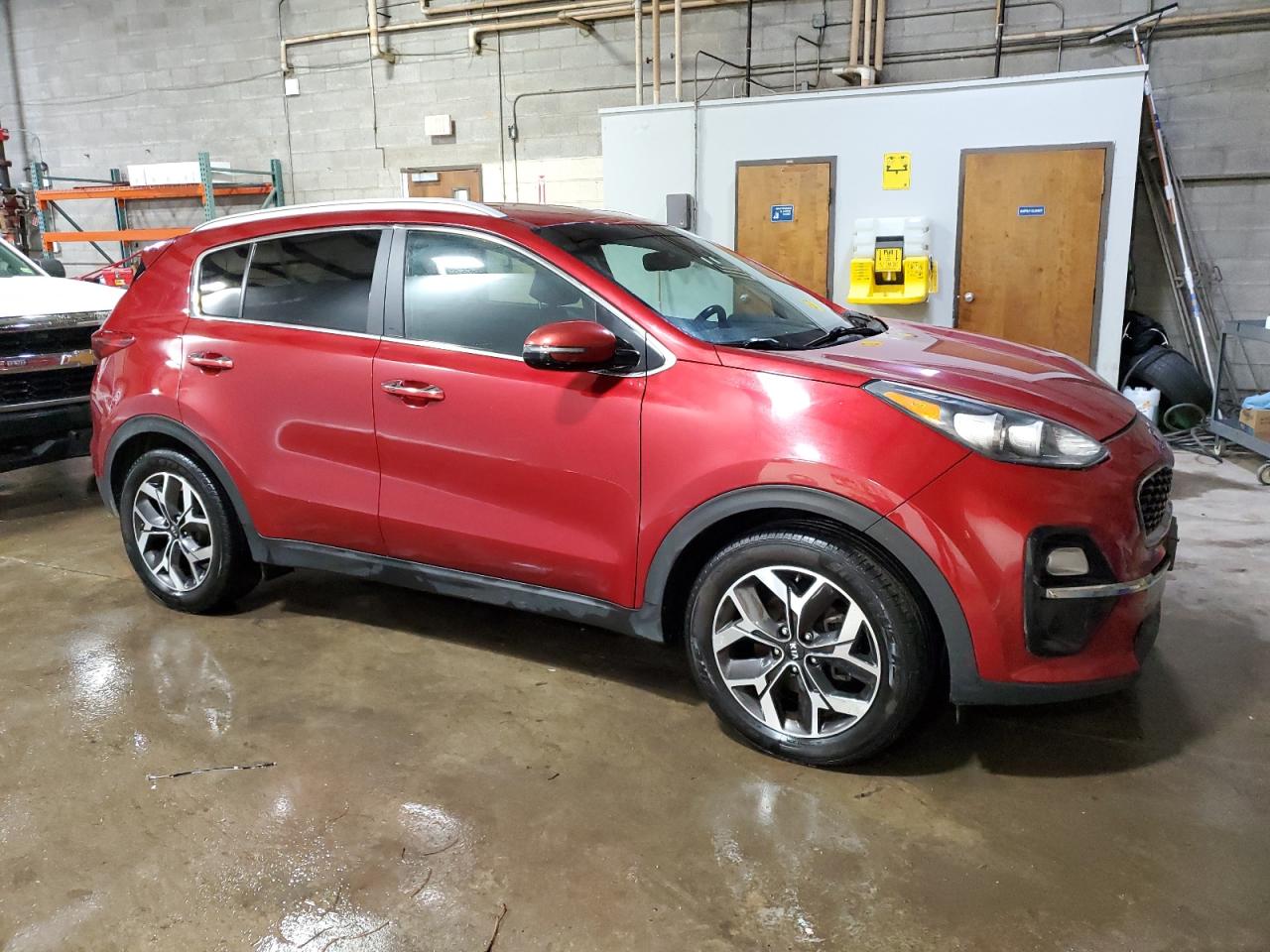 2020 KIA Sportage VIN KNDPN3AC3L7796989 Copart auction photo, mechanical damage thumbnail 4