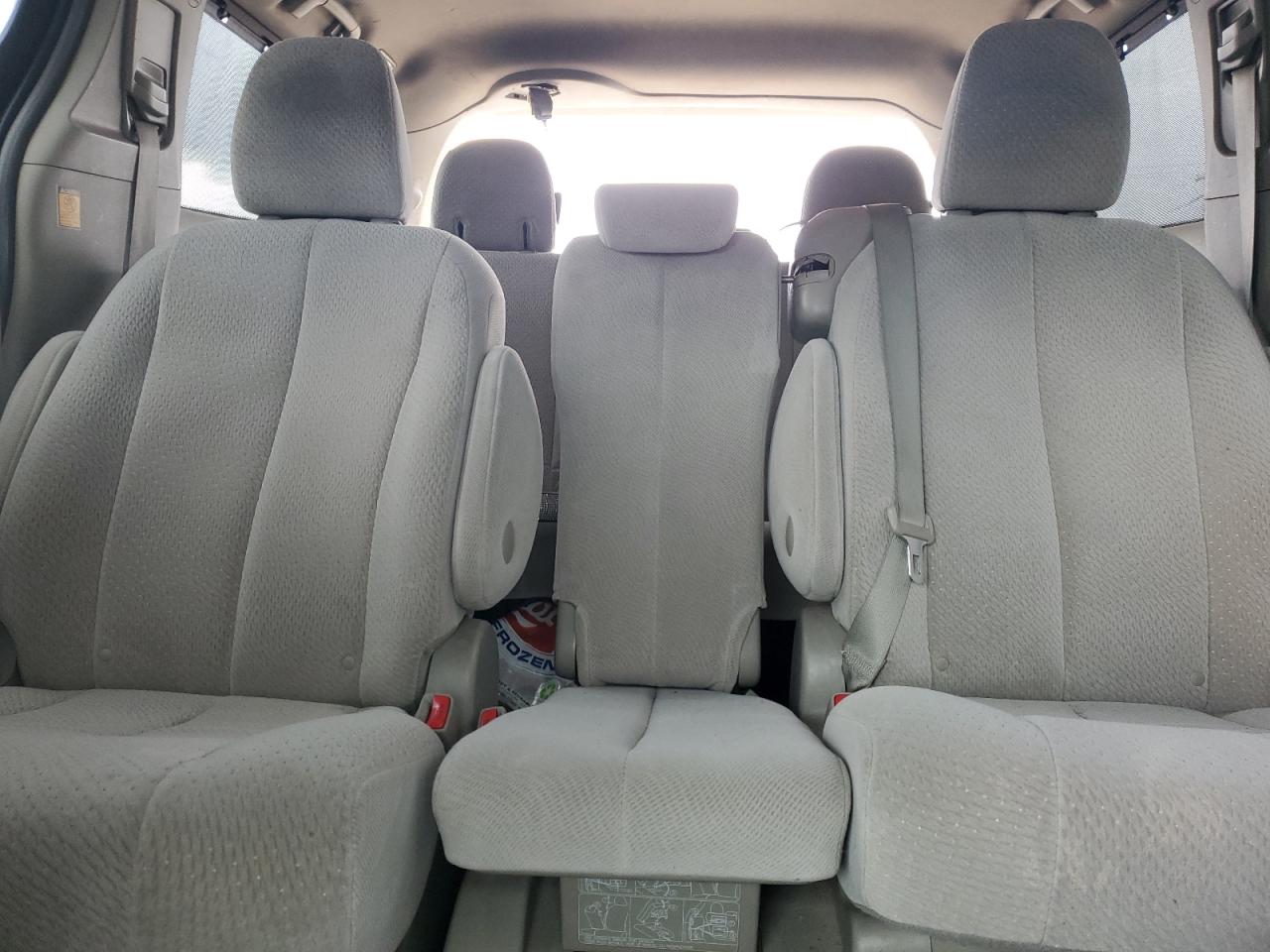 2013 Toyota Sienna VIN 5TDKK3DC7DS335266 Copart auction photo, side / front end damage thumbnail 10