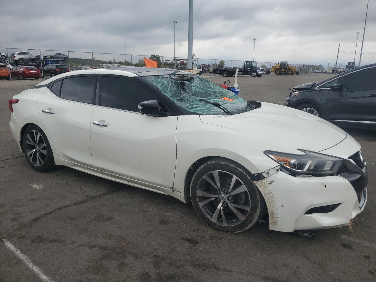 2016 Nissan Maxima VIN 1N4AA6AP7GC906158 Copart auction photo, all over / undercarriage damage thumbnail 4