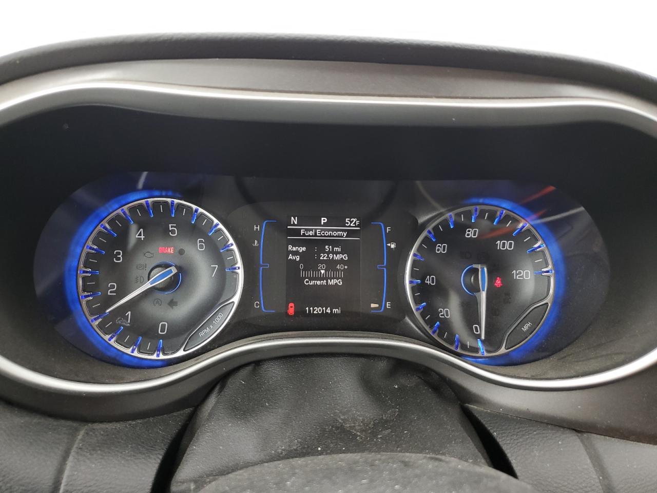 2020 Chrysler Pacifica VIN 2C4RC1BG1LR115912 Copart auction photo, front end damage thumbnail 9