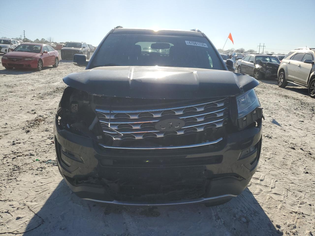 2016 Ford Explorer VIN 1FM5K7F87GGB01359 Copart auction photo, front end damage thumbnail 5