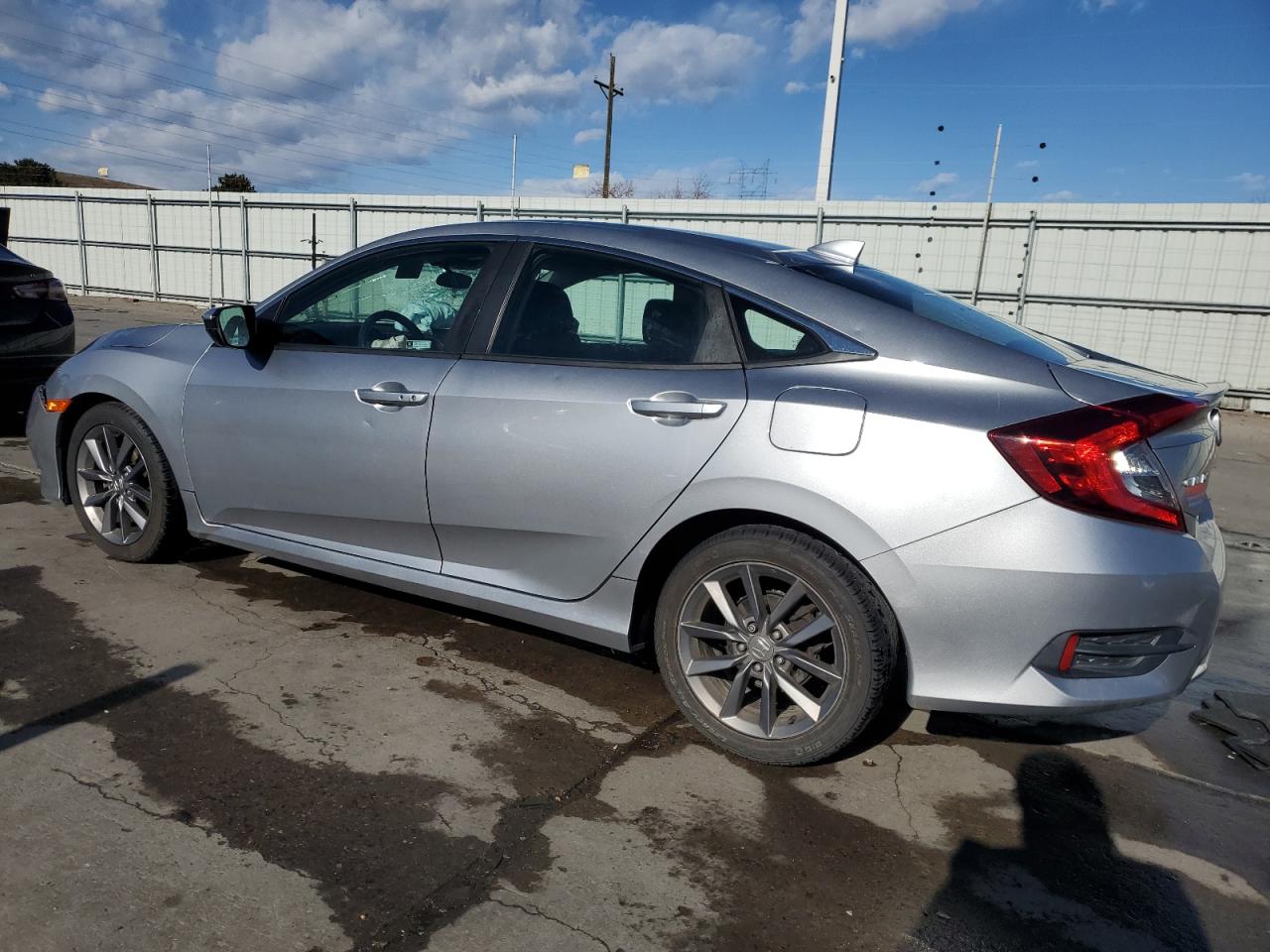 2020 Honda Civic VIN 19XFC1F35LE024301 Copart auction photo, front end / hail damage thumbnail 2