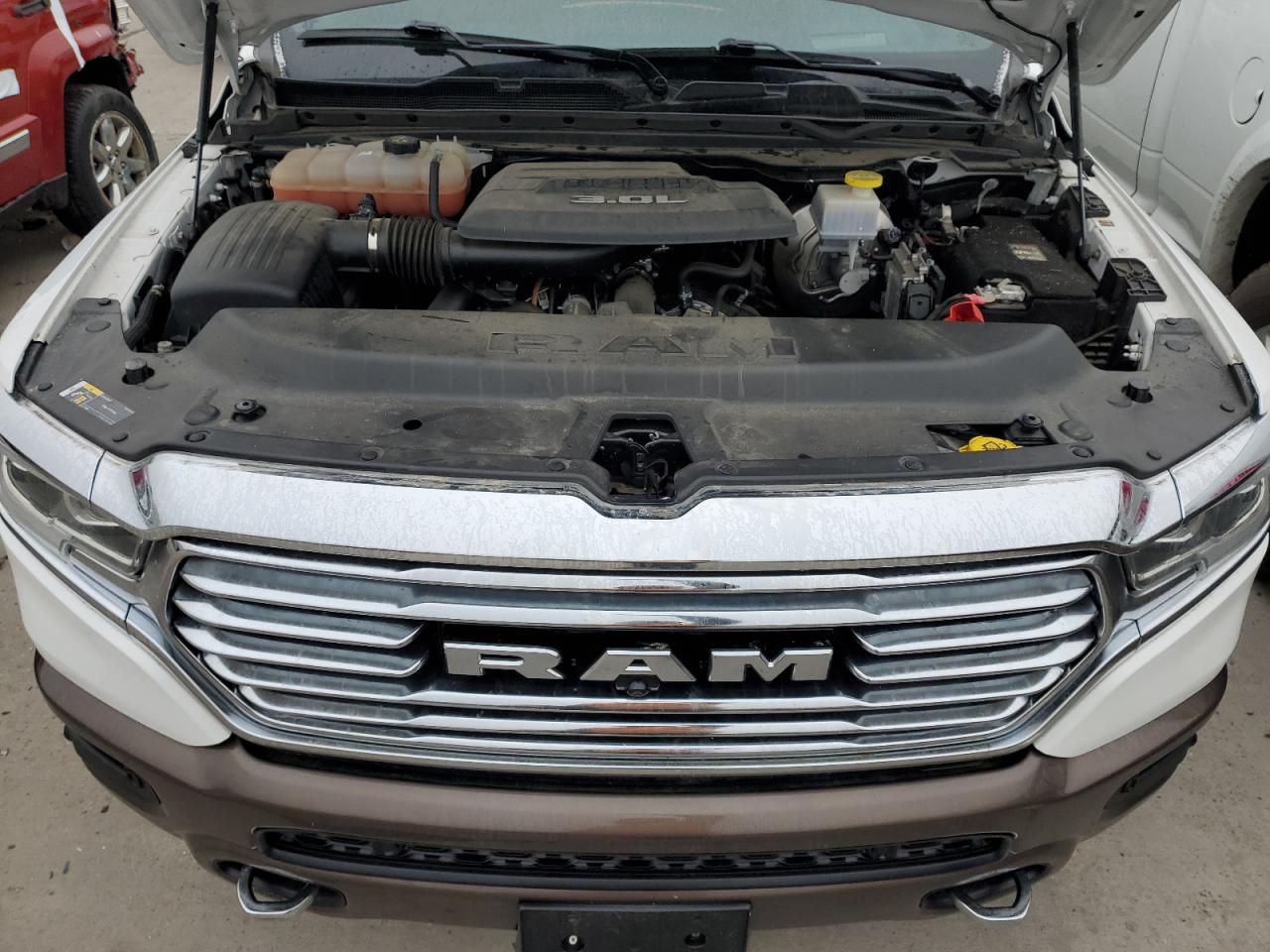 2022 RAM 1500 VIN 1C6SRFKM8NN175647 Copart auction photo, rear end / side damage thumbnail 11