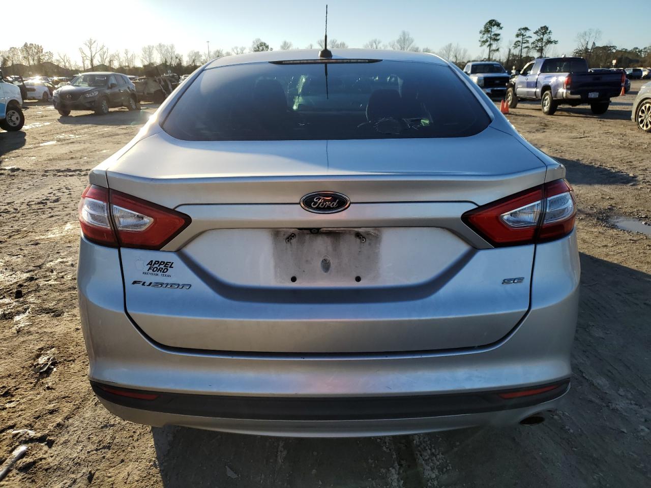 2014 Ford Fusion VIN 3FA6P0H71ER141616 Copart auction photo, front end / side damage thumbnail 6