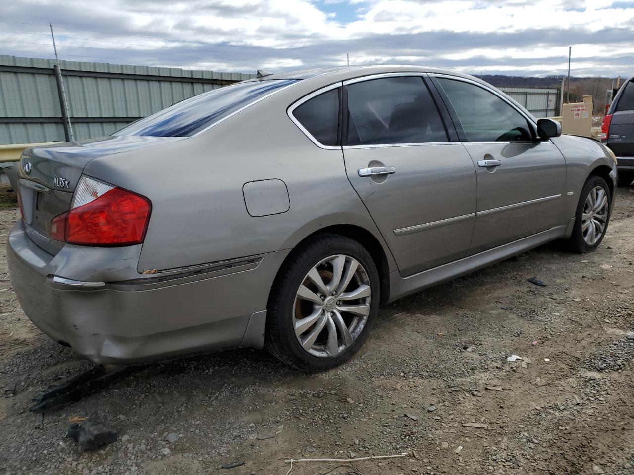 2008 Infiniti M VIN JNKAY01F58M654866 Copart auction photo, front end / rear end damage thumbnail 3