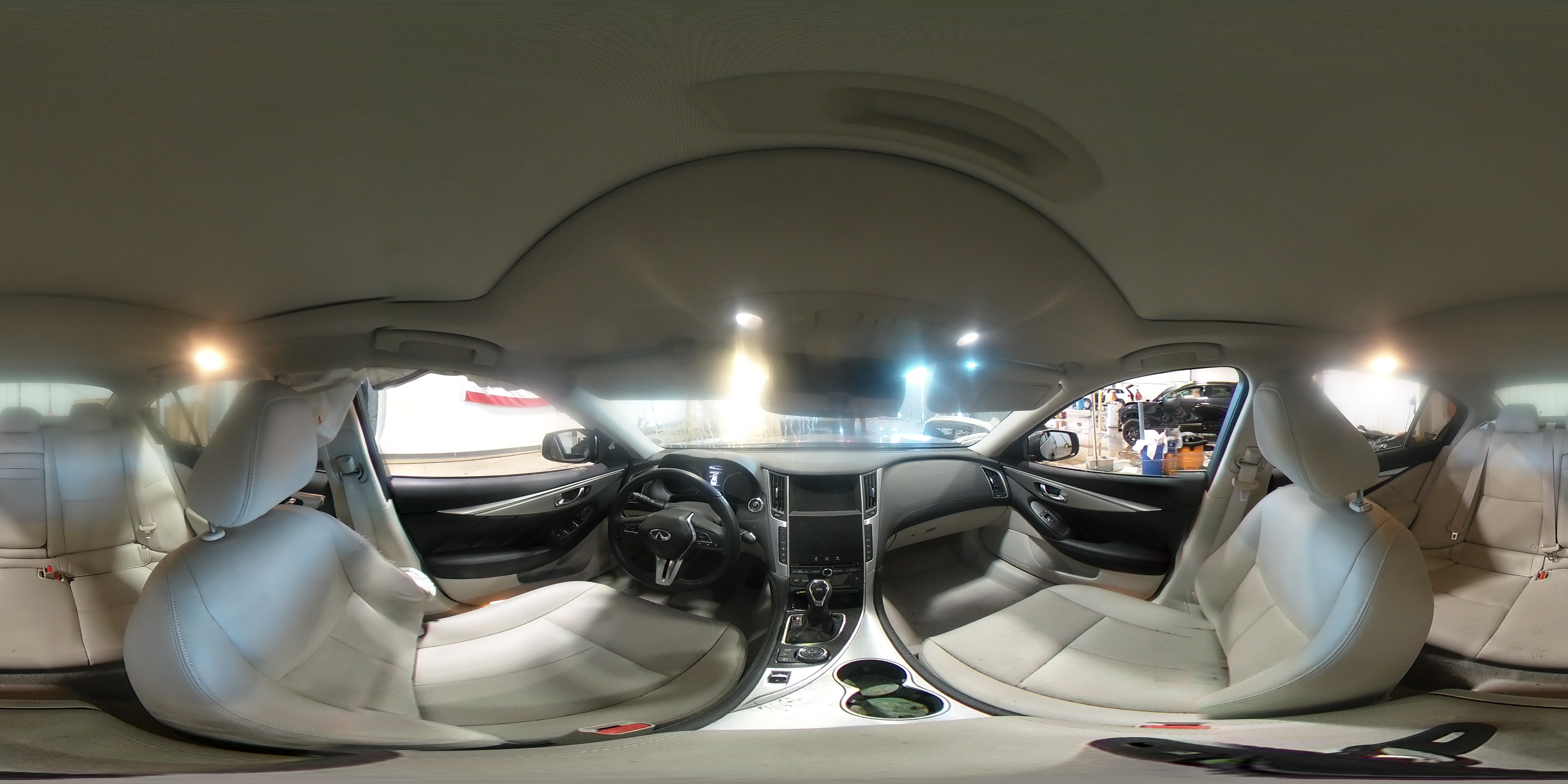 2020 Infiniti Q50 VIN JN1EV7AR4LM250502 Copart auction photo, front end damage thumbnail 14