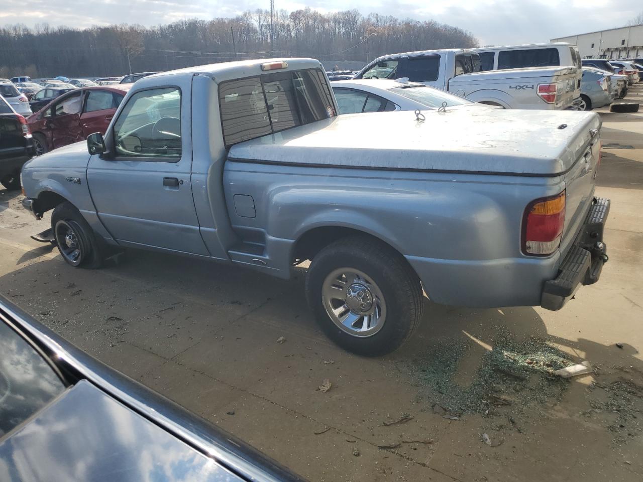 1998 Ford Ranger VIN 1FTYR10C8WPA73433 Copart auction photo, front end damage thumbnail 2