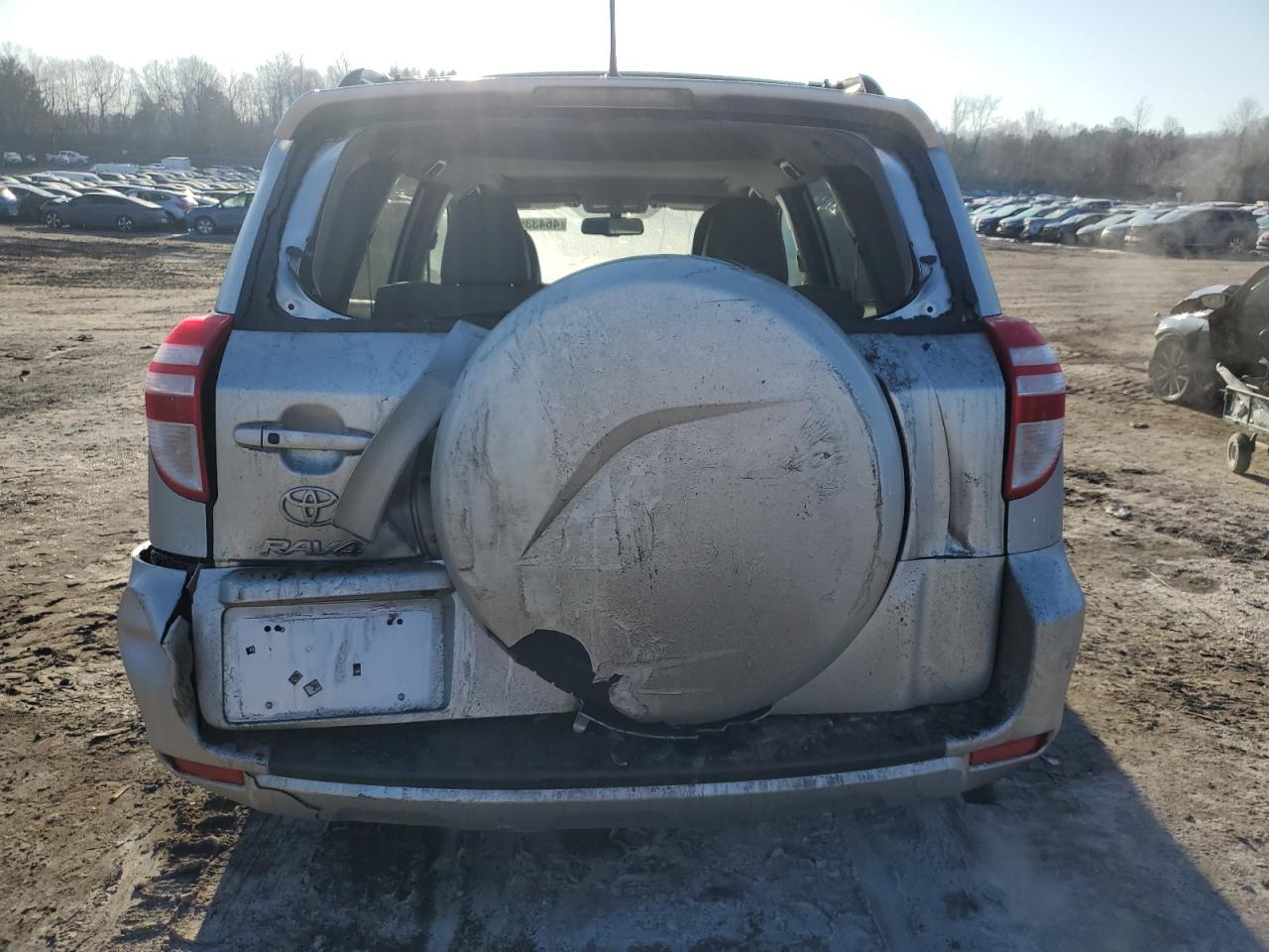 2011 Toyota RAV 4 VIN 2T3DK4DV4BW065120 Copart auction photo, rear end / front end damage thumbnail 6