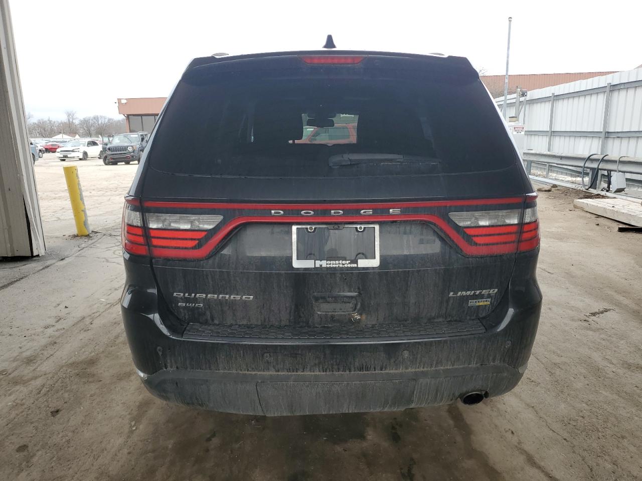 2015 Dodge Durango VIN 1C4RDJDG3FC873791 Copart auction photo, side damage thumbnail 6